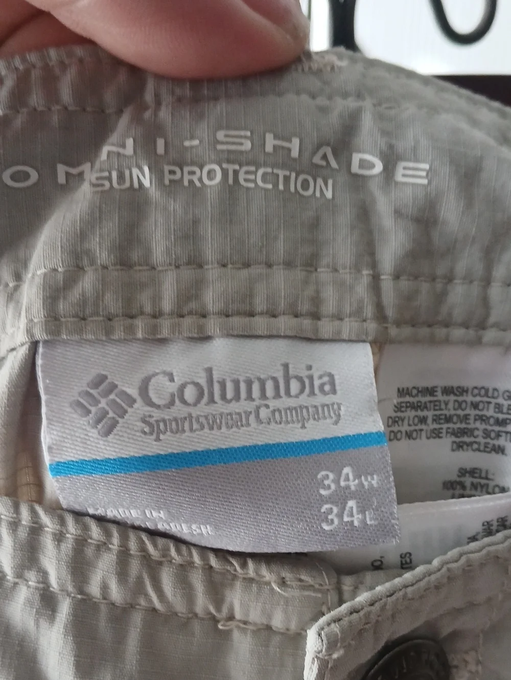 Columbia Men's Lightweight Convertible Cargo Pants - Gray